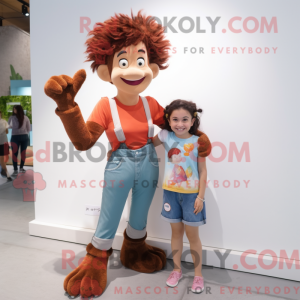 Personaggio mascotte di un...