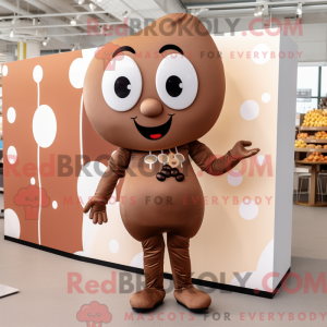 Maskot karakter af en Tan...