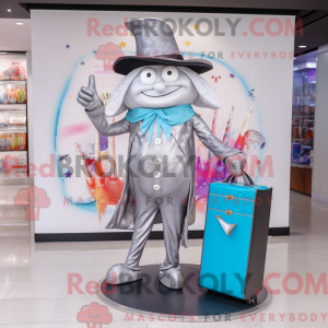 Mascottefiguur van een...