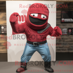 Mascottekarakter van een...