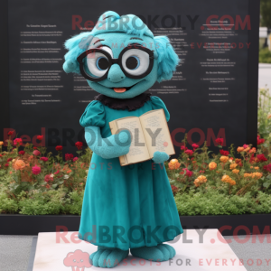 Mascottefiguur van een...