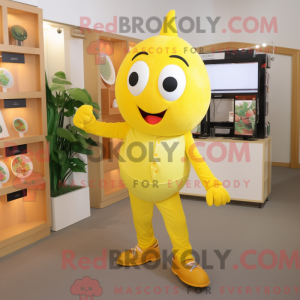 Mascottekarakter van een...
