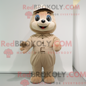 Mascot karakter van een...