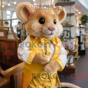 Maskot-karakter af en...