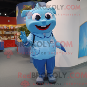 Maskot karakter af en...