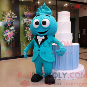 Mascot karakter van een...