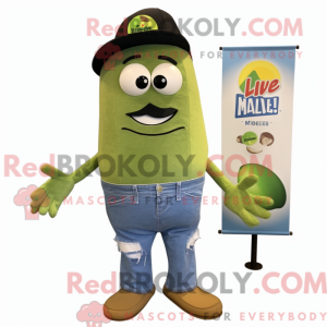 Mascottekarakter van een...