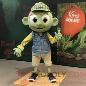 Personnage mascotte d Olive...
