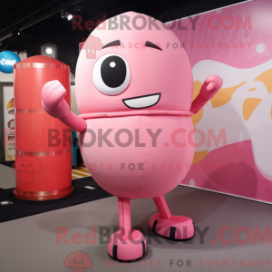Mascot karakter van een...