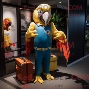 Mascot character of a Gold...