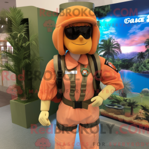 Personagem de máscara de...