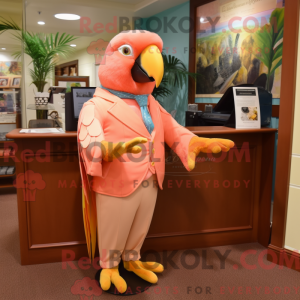 Mascottefiguur van een...