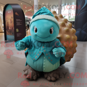Mascot karakter van een...