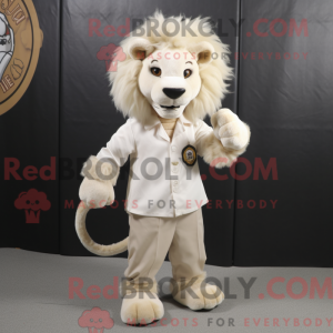 Mascottekarakter van een...