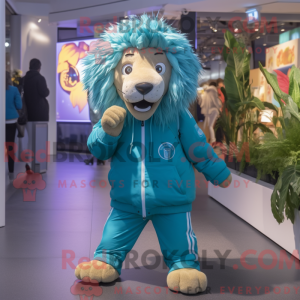 Mascot character of a...