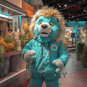 Mascot karakter van een...