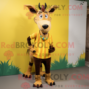 Mascot character of a...