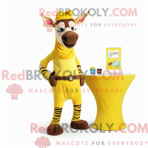 Personnage mascotte d un...