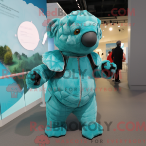 Mascot character of a...