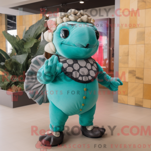 Mascot character of a...