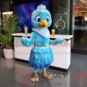 Mascot karakter van een...
