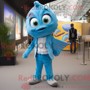 Mascot character of a Sky...