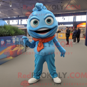 Mascot character of a Sky...