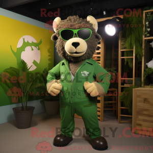 Mascottekarakter van een...