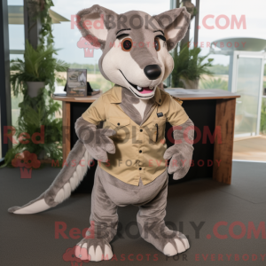 Mascot character of a...