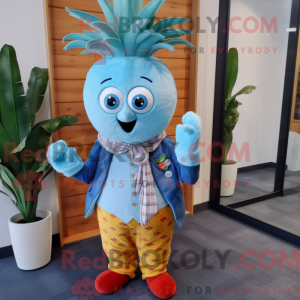 Mascot karakter van een...