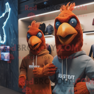 Mascot karakter van een...