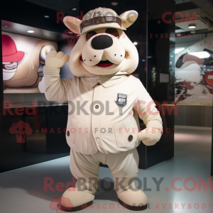 Mascottekarakter van een...