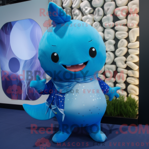 Mascot karakter van een...