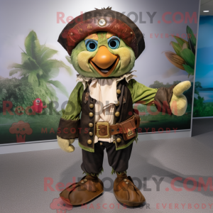 Mascottefiguur van een...