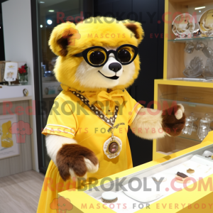 Mascot karakter van een...