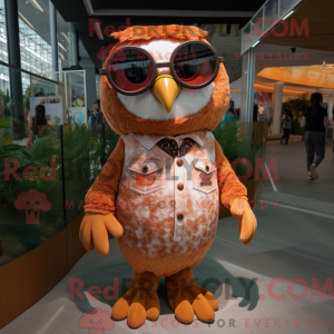 Mascottefiguur van een...