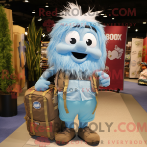 Mascot karakter van een...