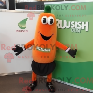 Mascot character of a Rust...