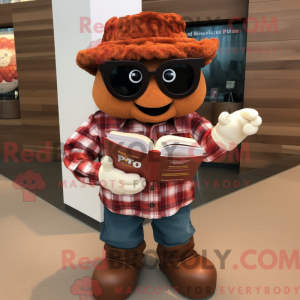 Mascottekarakter van een...