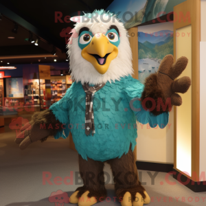 Mascot karakter van een...