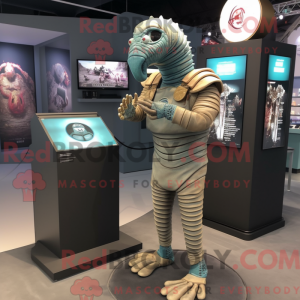 Mascottekarakter van een...