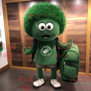 Mascot karakter van een...