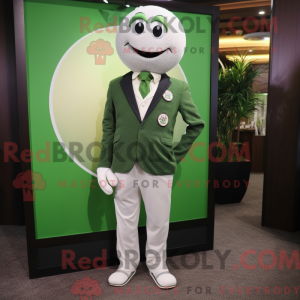 Mascot character of a Olive...