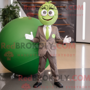 Mascot character of a Olive...