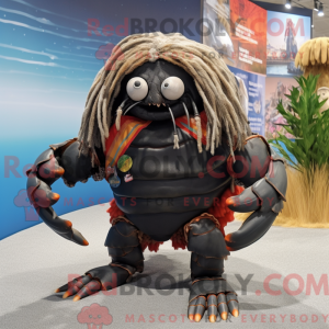 Mascot character of a Black...