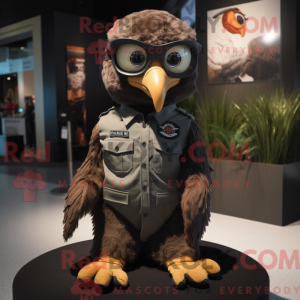 Mascot character of a Black...