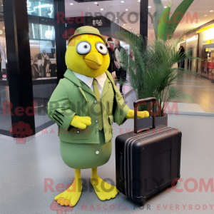 Maskot karakter af en...