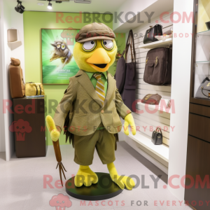 Maskotkarakter av en...