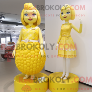 Mascottekarakter van een...