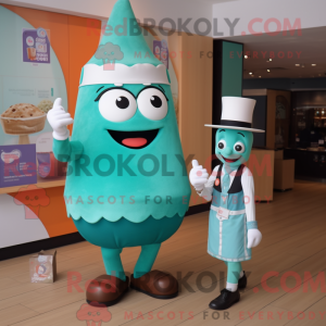Mascot karakter van een...